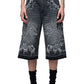 Luminous Dawn Rhinestone Cropped Jeans