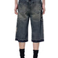Luminous Dawn Rhinestone Cropped Jeans
