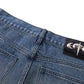 Luminous Dawn Rhinestone Cropped Jeans