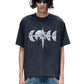Luminous Night Leather Patch Tee