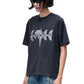 Luminous Night Leather Patch Tee