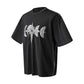 Luminous Night Leather Patch Tee