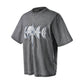 Luminous Night Leather Patch Tee