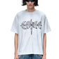 Luminous Night Leather Patch Tee