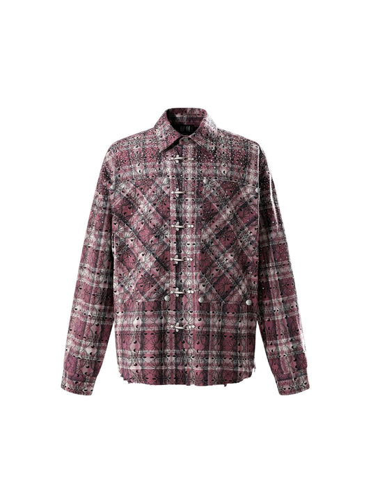 Luminous Dawn Shadowbat Rhinestone Shirt