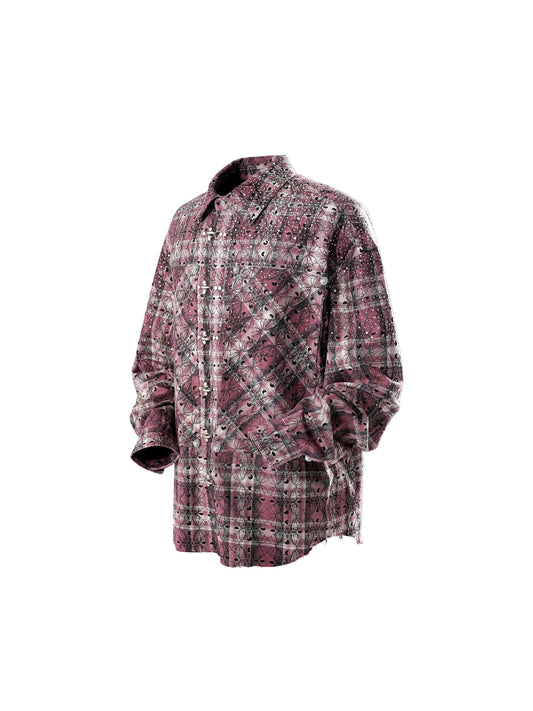 Luminous Dawn Shadowbat Rhinestone Shirt