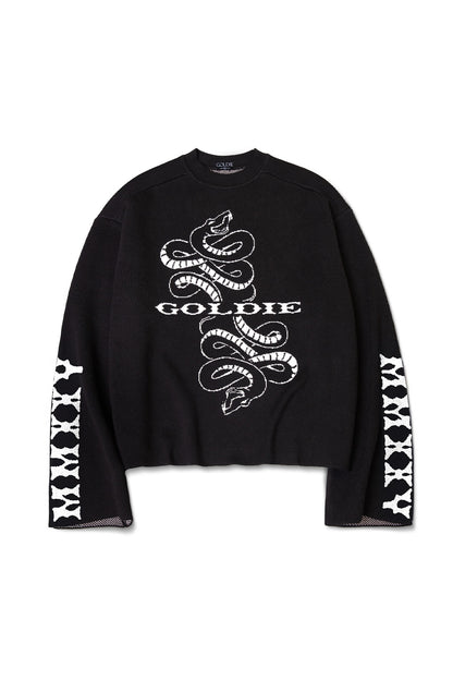 Mmxxv Snake Knit Sweater
