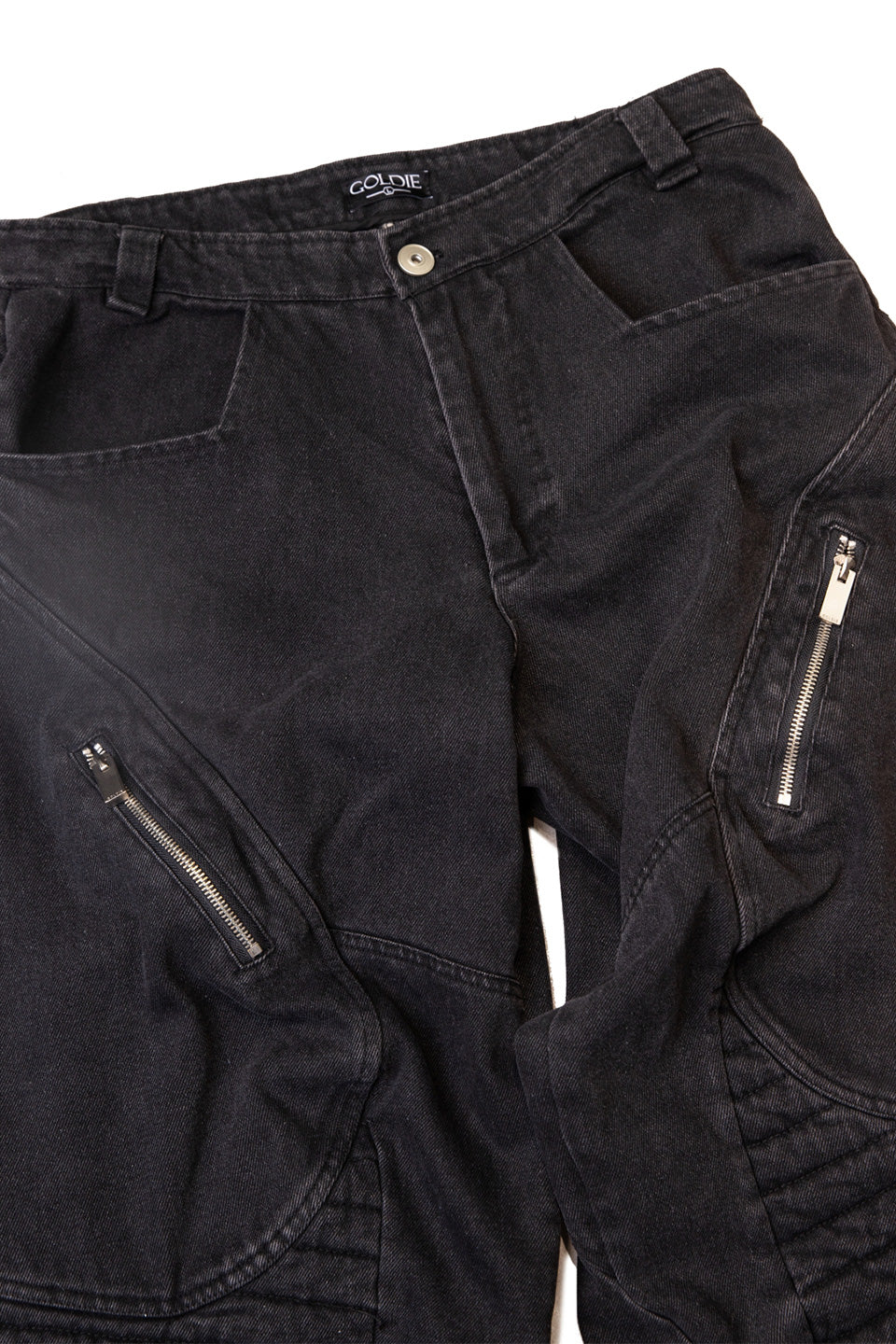 Motor Washed Denim Pants