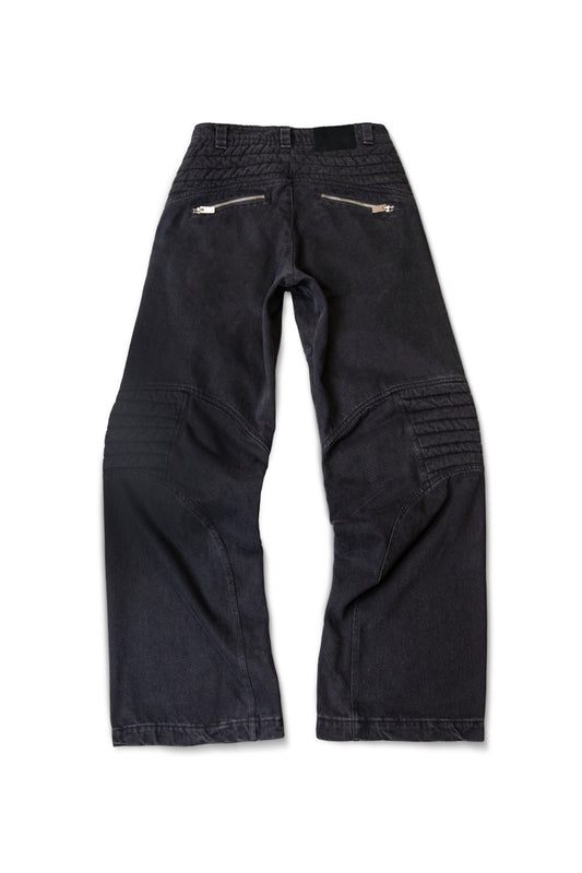 Motor Washed Denim Pants