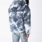 Marble Faux Fur Jacket