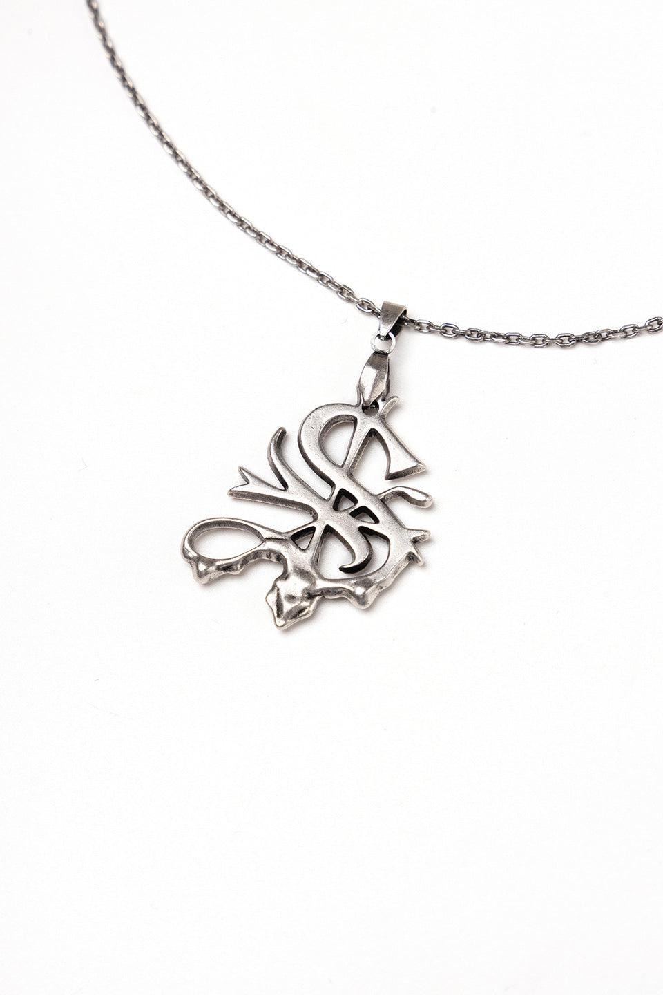 Melt Cross Necklace