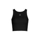 Metal Clover Logo Crop Sleeveless Women'S
