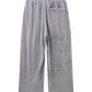 Micro Cross Rhinestone Velour Track Pants