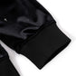 Micro Cross Rhinestone Velour Zip Hoodie