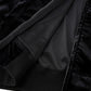 Micro Cross Rhinestone Velour Zip Hoodie