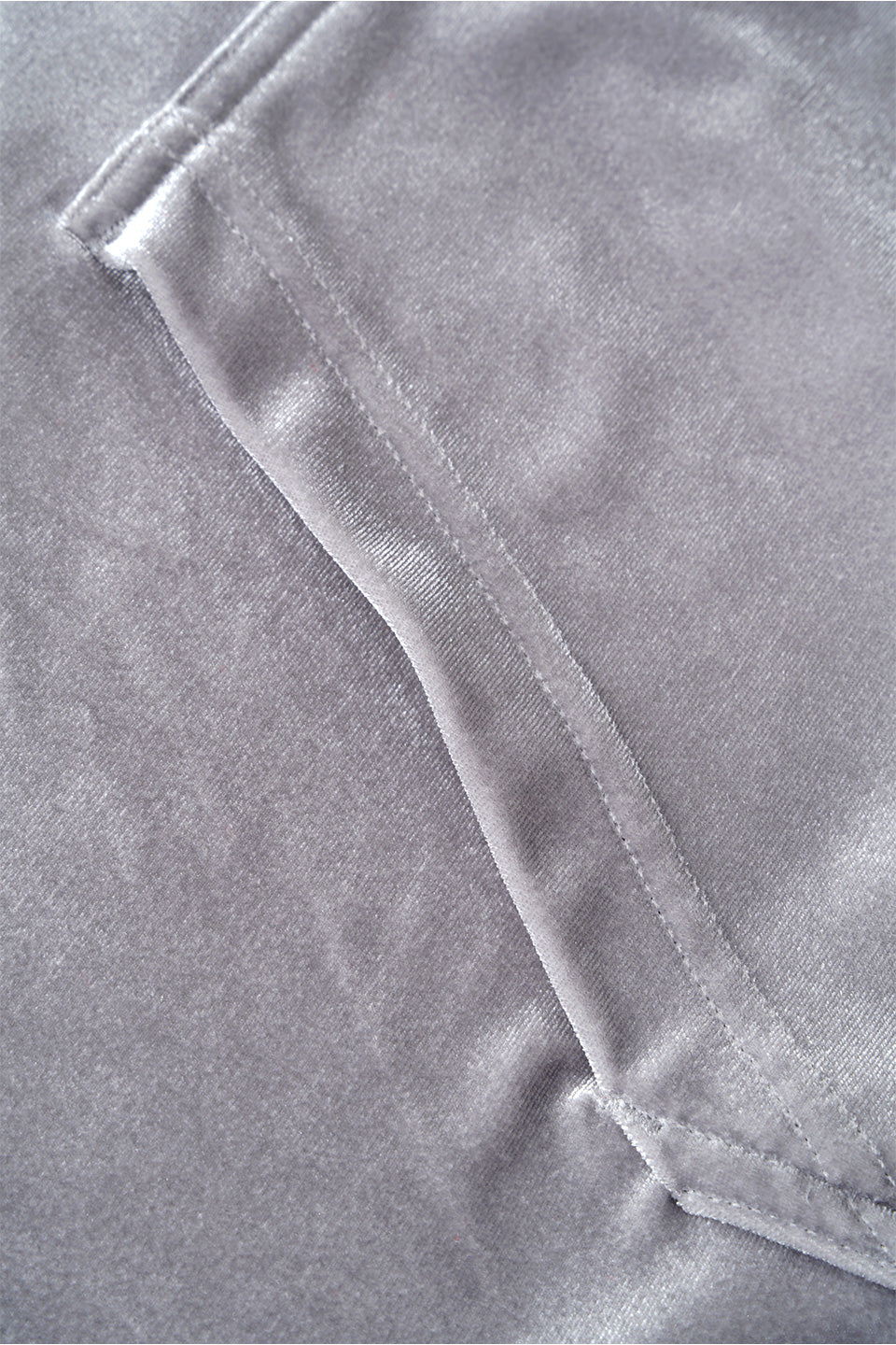 Micro Cross Rhinestone Velour Zip Hoodie