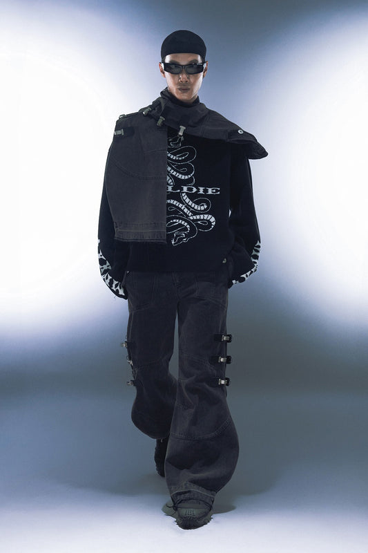 Mmxxv Snake Knit Sweater