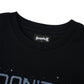 【I don't go to the moon】 Moon Rhinestone Tee - Oversize Fit