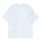【I don't go to the moon】 Moon Rhinestone Tee - Oversize Fit