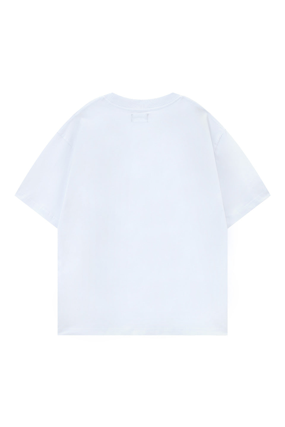 【I don't go to the moon】 Moon Rhinestone Tee - Oversize Fit
