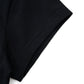 【I don't go to the moon】Moon Rhinestone Tee - Tight Fit - Black&White Set