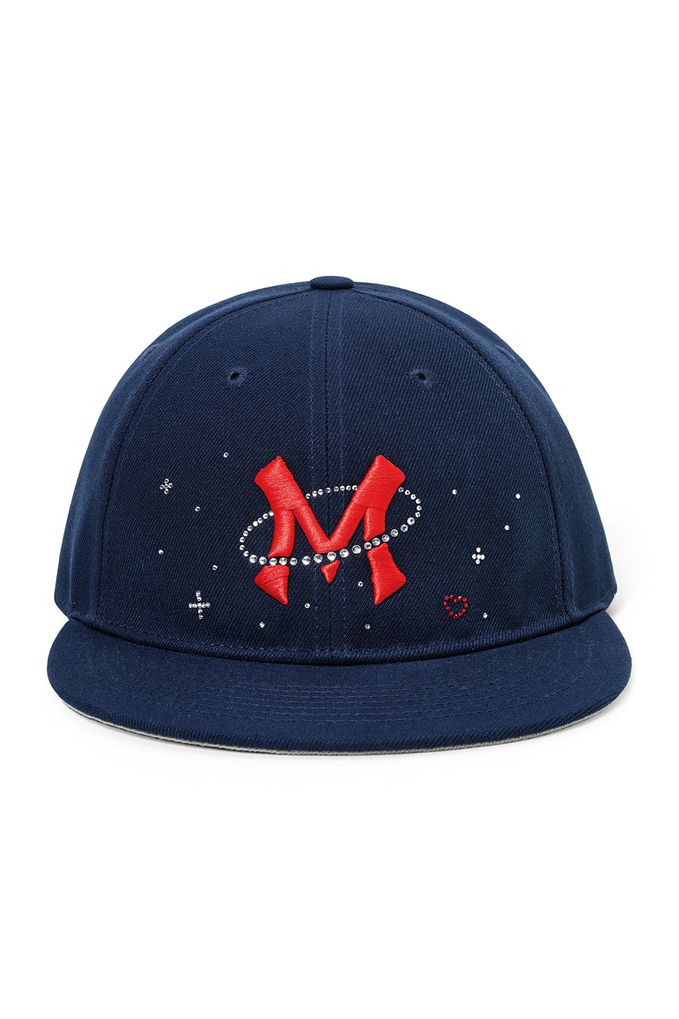 【I don't go to the moon】Moon Rhinestone Baseball Cap