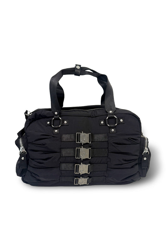 【先行予約販売】Multi Buckle Padded Boston Bag【5月上旬お届け】