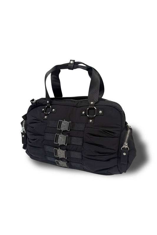 【先行予約販売】Multi Buckle Padded Boston Bag【5月上旬お届け】