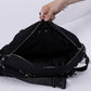 Multi Buckle Padded Boston Bag