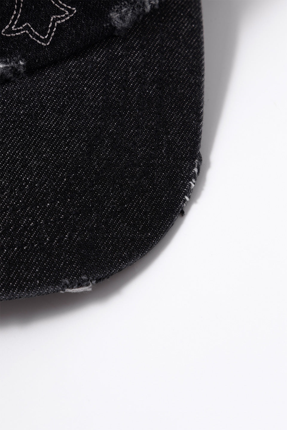 Multiple Cross Denim Cap