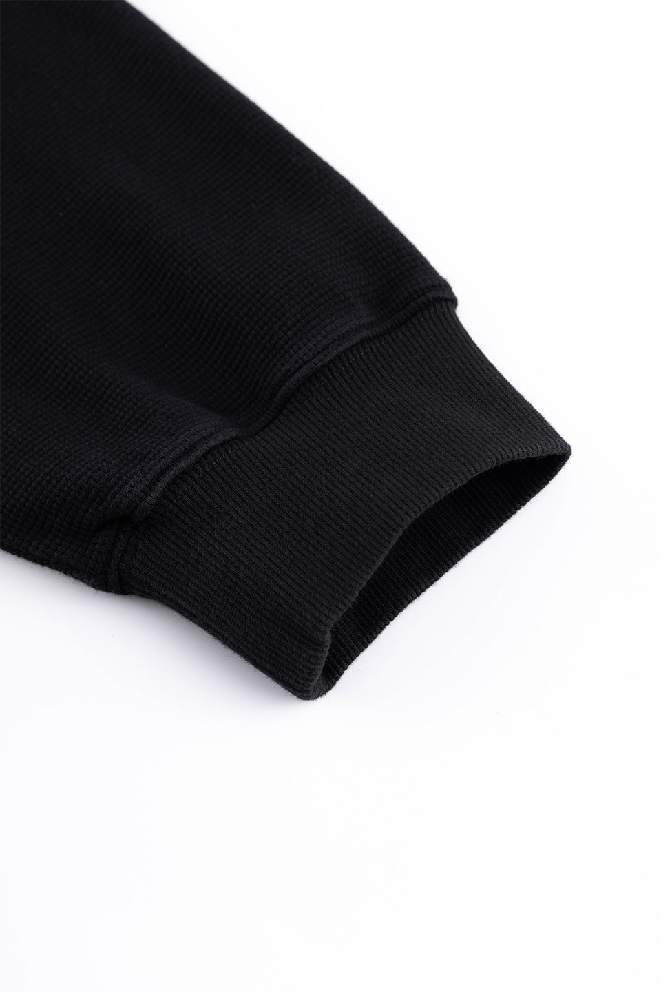 Multiple Cross Leather Patch Thermal Zip Hoodie