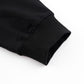 Multiple Cross Leather Patch Zip Hoodie