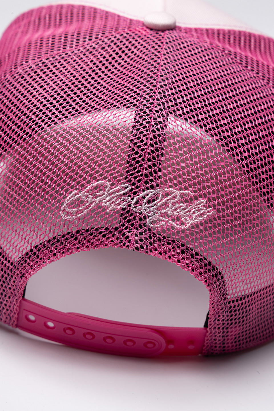 Multiple Cross Rhinestone Mesh Cap
