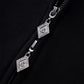 Multiple Cross Pierced Zip Hoodie Women'S