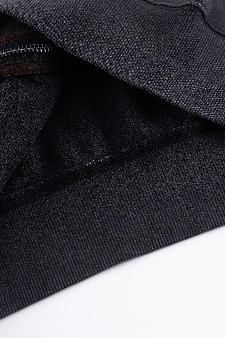 Multiple Cross Rhinestone Zip Hoodie