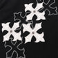 Multiple Cross Thermal Long Sleeve Tee
