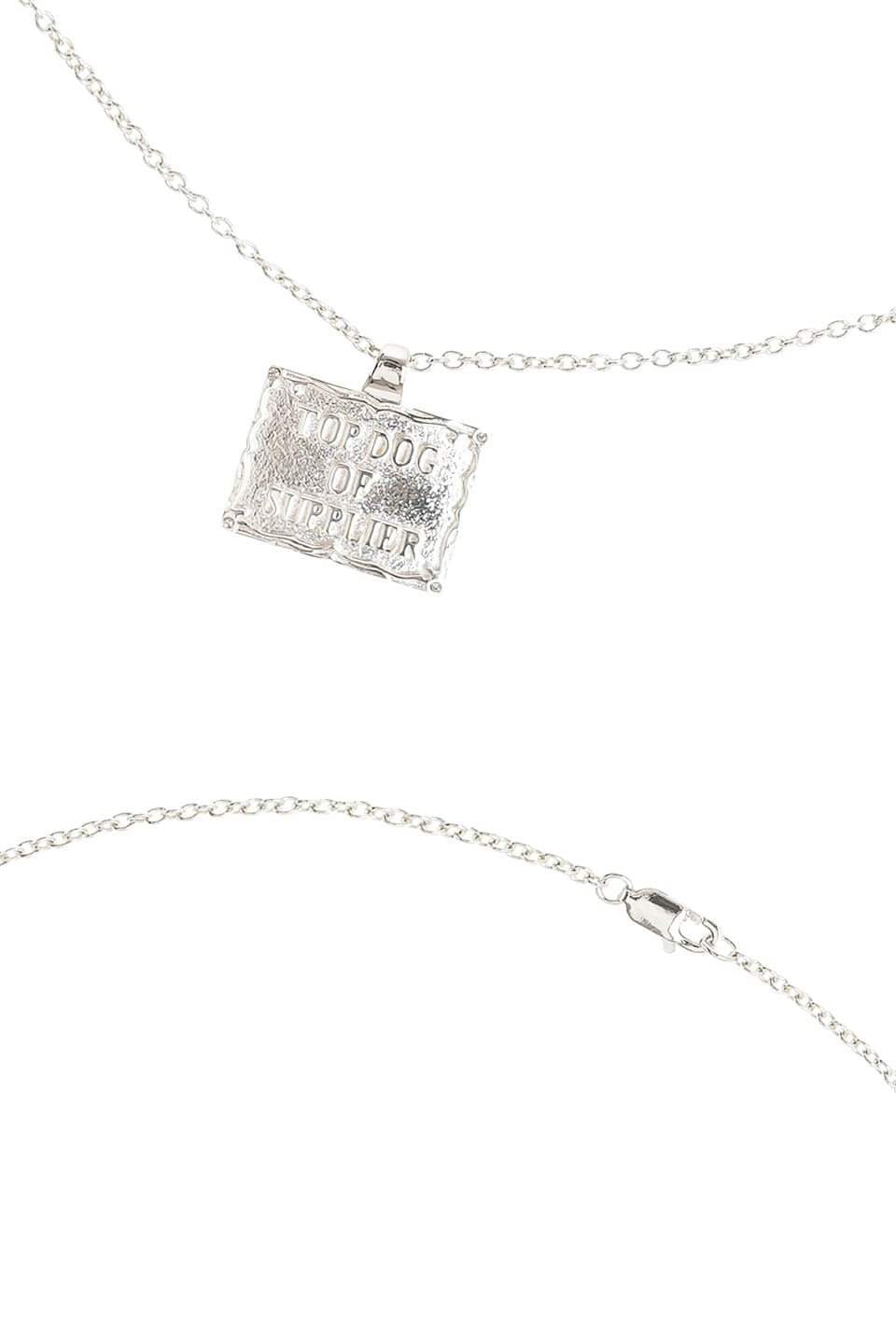 Metal Plate Necklace