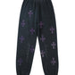 【予約商品】Black x Purple Cross Rhinestone Jogger【10月下旬~11月上旬お届け】