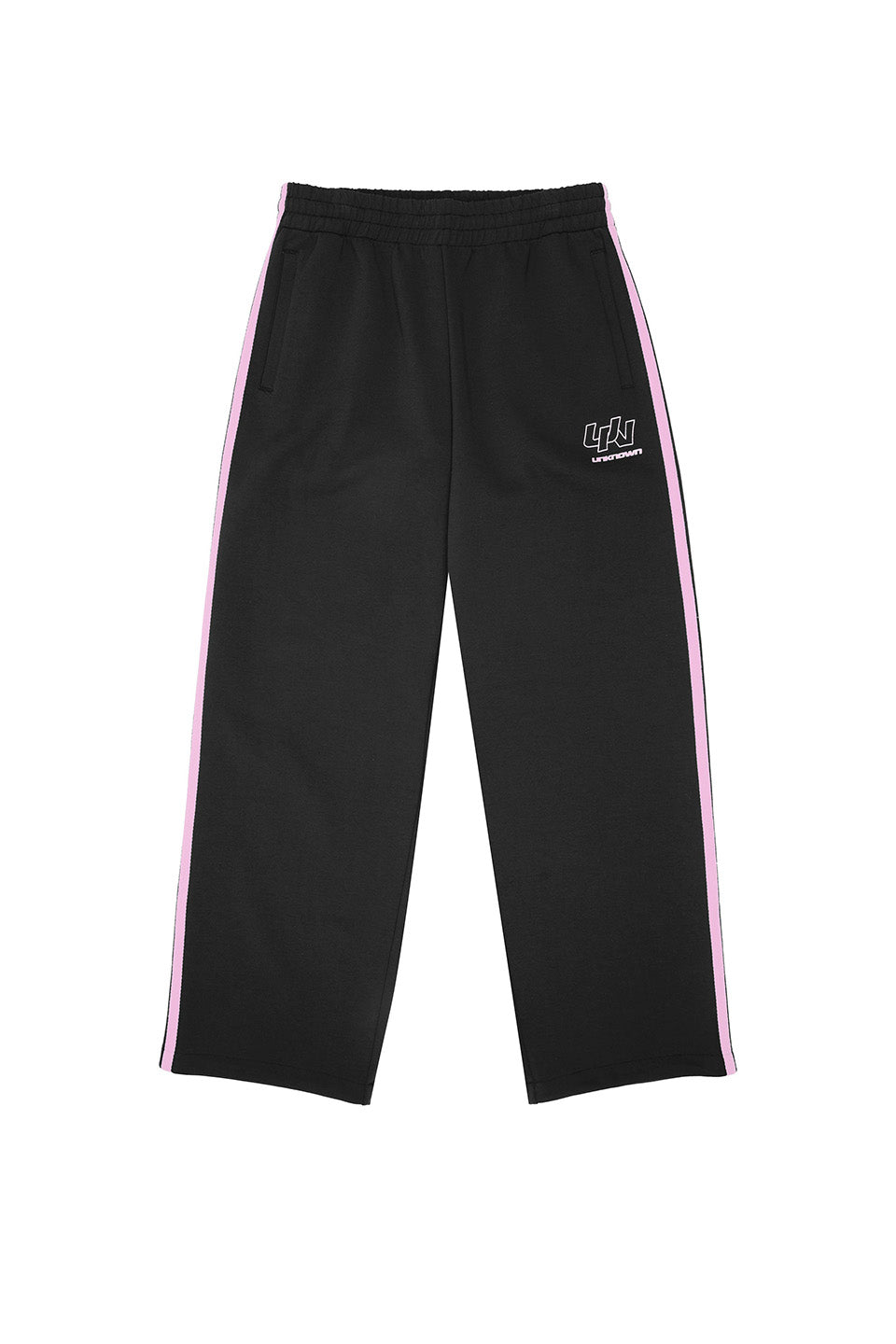 Black / Pink Un Track Pants