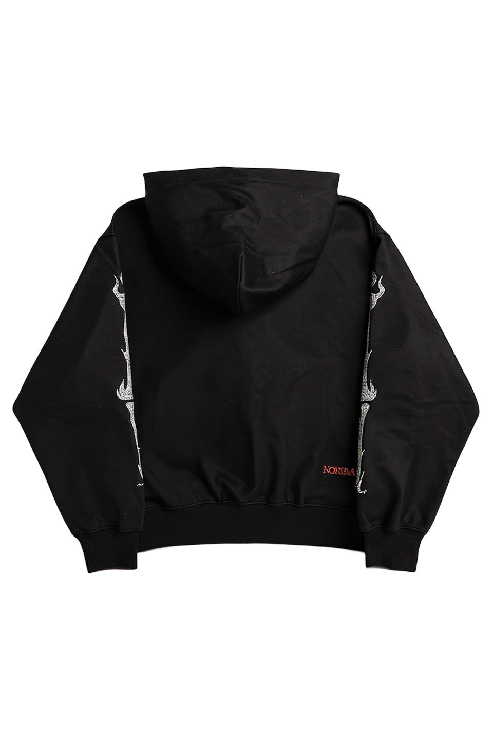 【予約商品】Noremid X Supplier Rhinestone Fire Bones Zip Hoodie【1月下旬お届け】