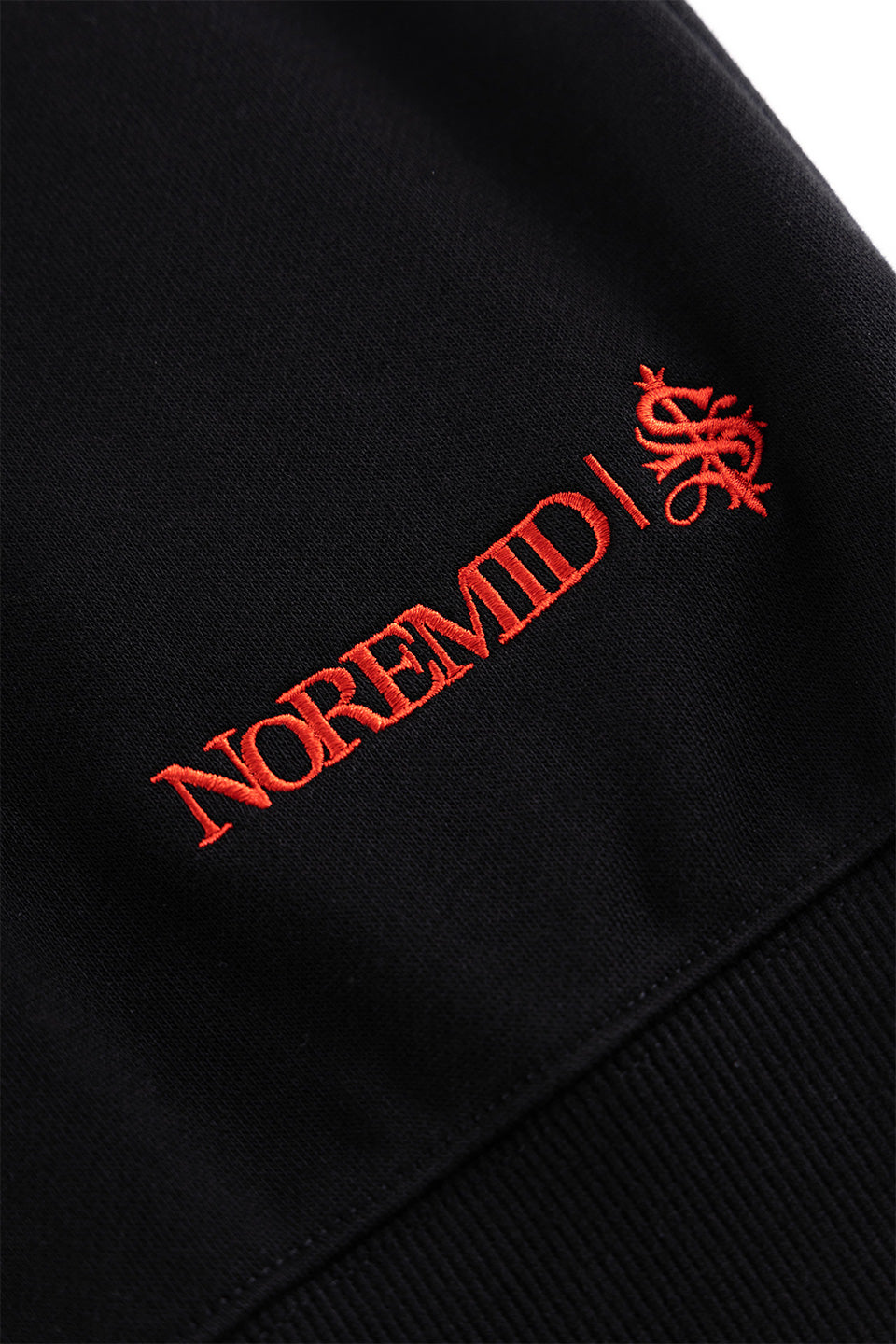 NOREMID×Supplier Zip Hoodie Noremid X Supplier Rhinestone Fire Bones Zip Hoodie｜SUPPLIER