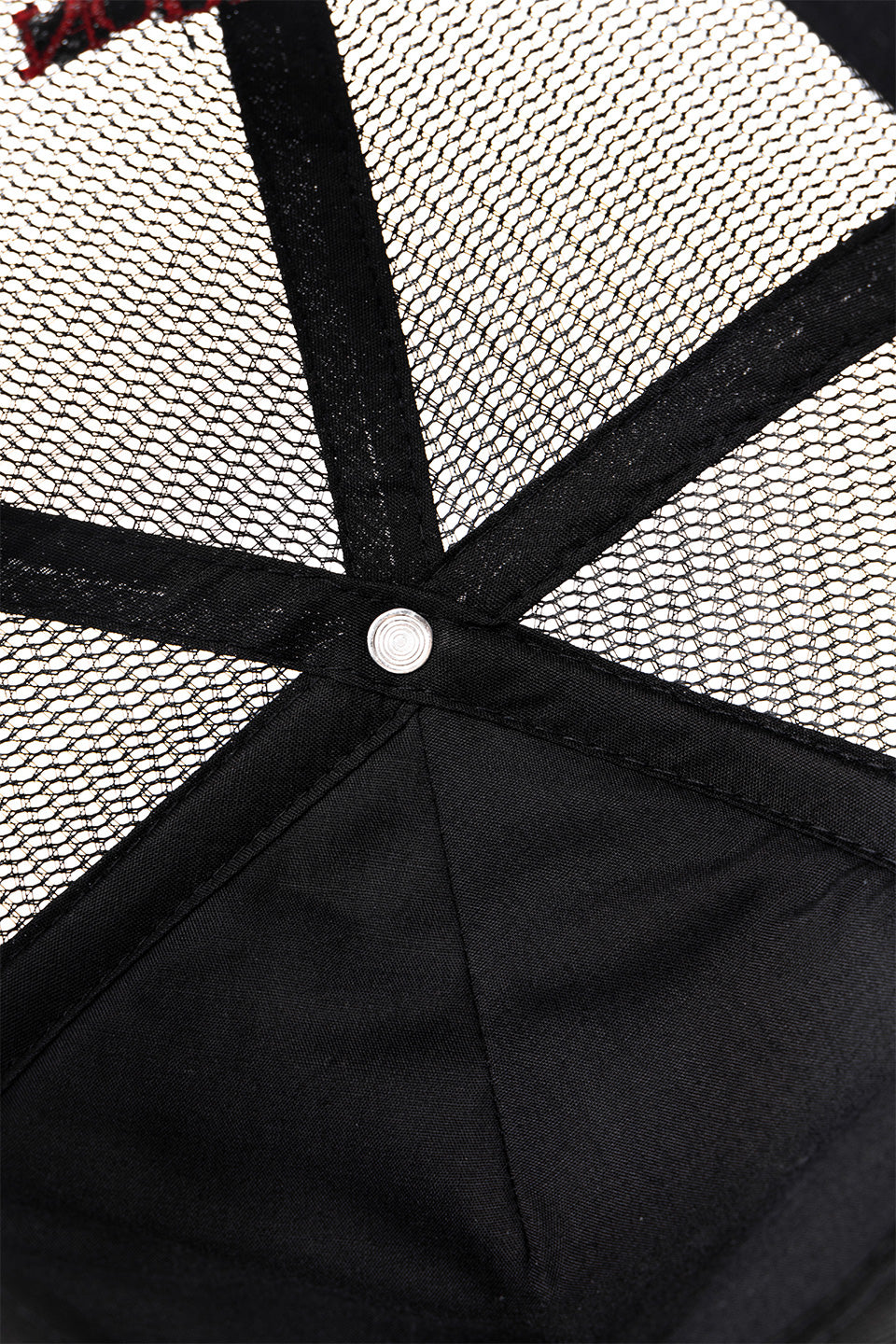 Noremid X Supplier Spier Web Cross Leather Patch Mesh Cap