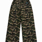 Needle-Punched Camo Wide Pants