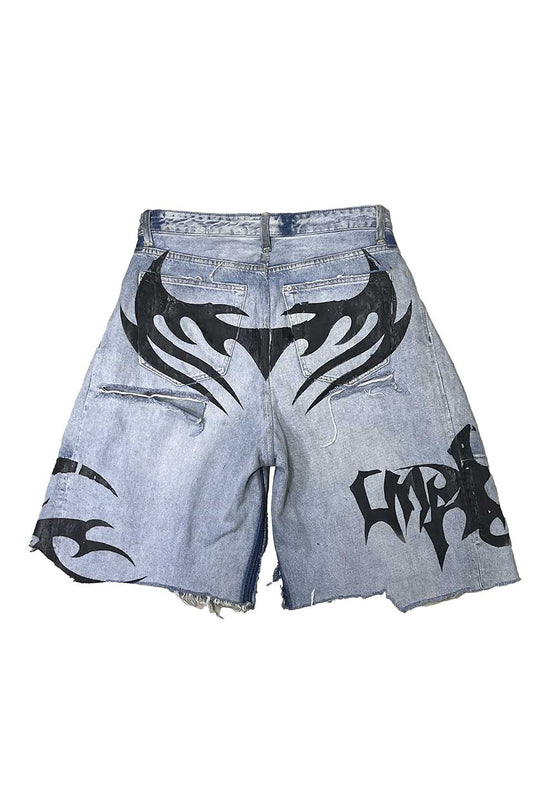 Nu Metal Jorts - Blue