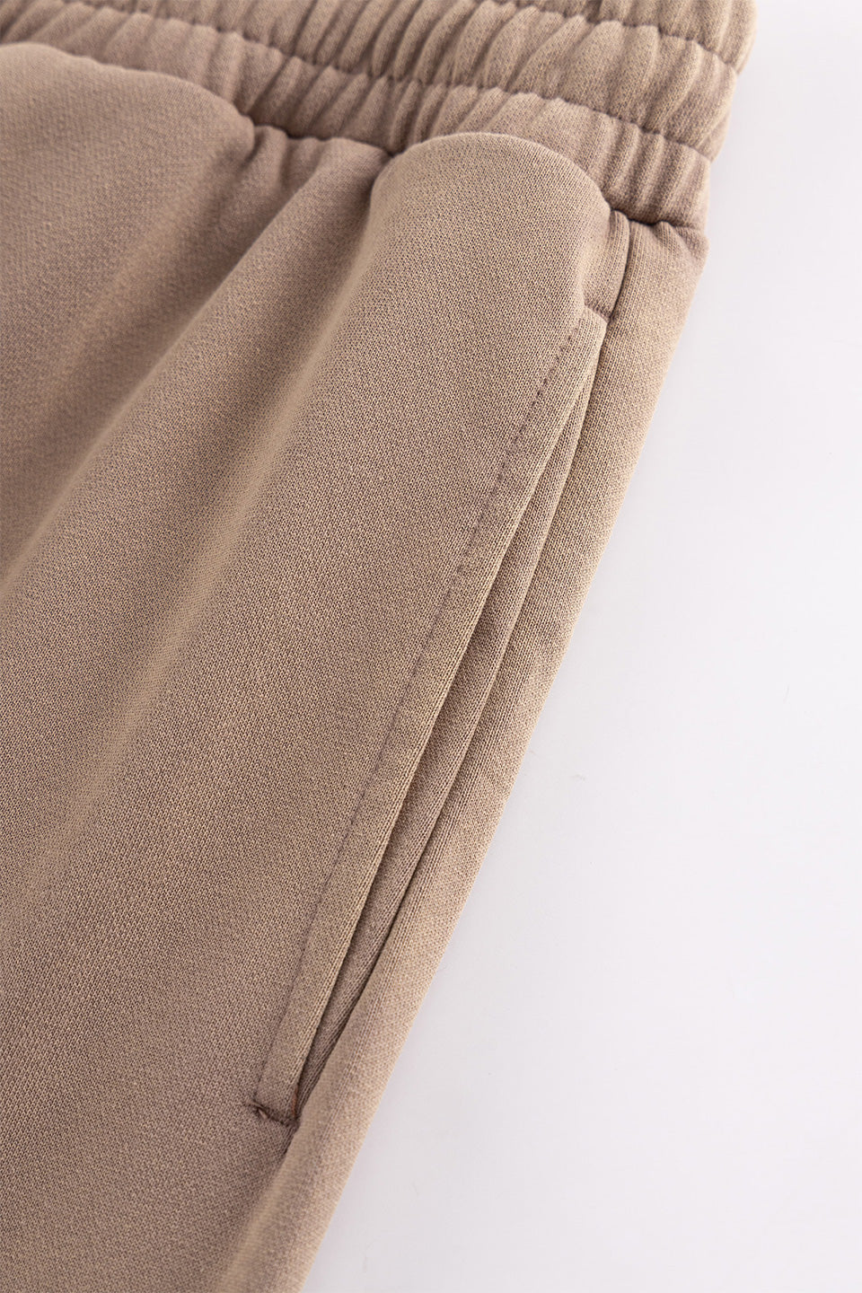 Outline Cross Rhinestone Sweat Pants