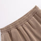Outline Cross Rhinestone Sweat Pants