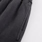 Outline Cross Rhinestone Sweat Pants