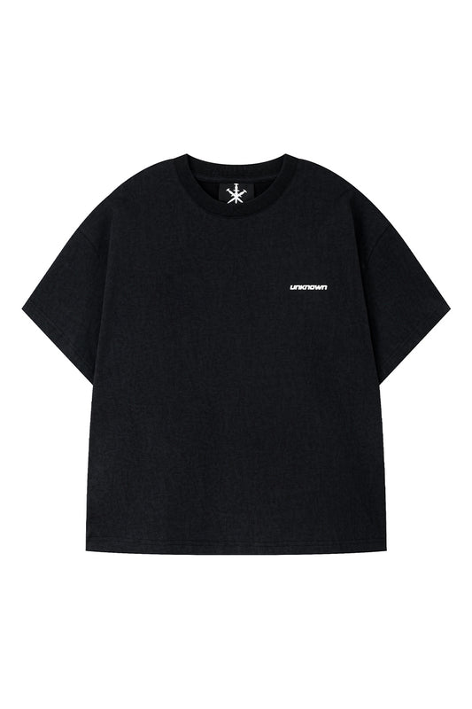 Outline Cross Rhinestone Tee