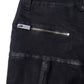 Padded Flared Denim Pants