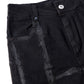 Padded Flared Denim Pants
